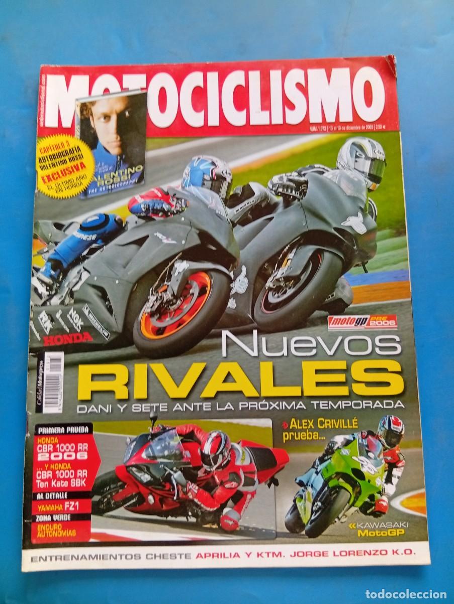 Coches y motocicletas: MOTOCICLISMO. N&ordm; 1973. DICIEMBRE 2005. HONDA CBR 1000 RR. YAMAHA FZ1. ENDURO AUTONOMIAS.... LEER.