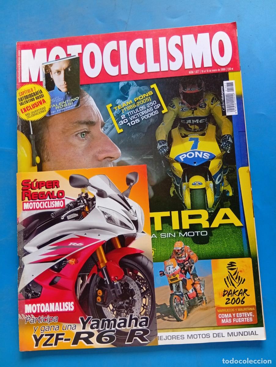 Coches y motocicletas: MOTOCICLISMO. N&ordm; 1977. ENERO 2006. SUZUKI GSR 600. BMW R 1200 GS. BUELL XB 12 X ULYSSES... LEER.
