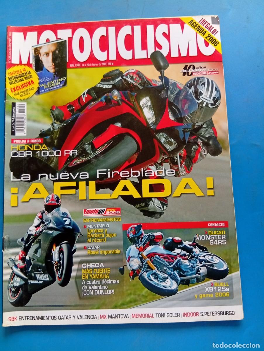 Coches y motocicletas: MOTOCICLISMO. N&ordm; 1982. FEBRERO 2006. DUCATI MONSTER S4RS. BUELL XB 12SS Y GAMA 2006.... LEER.