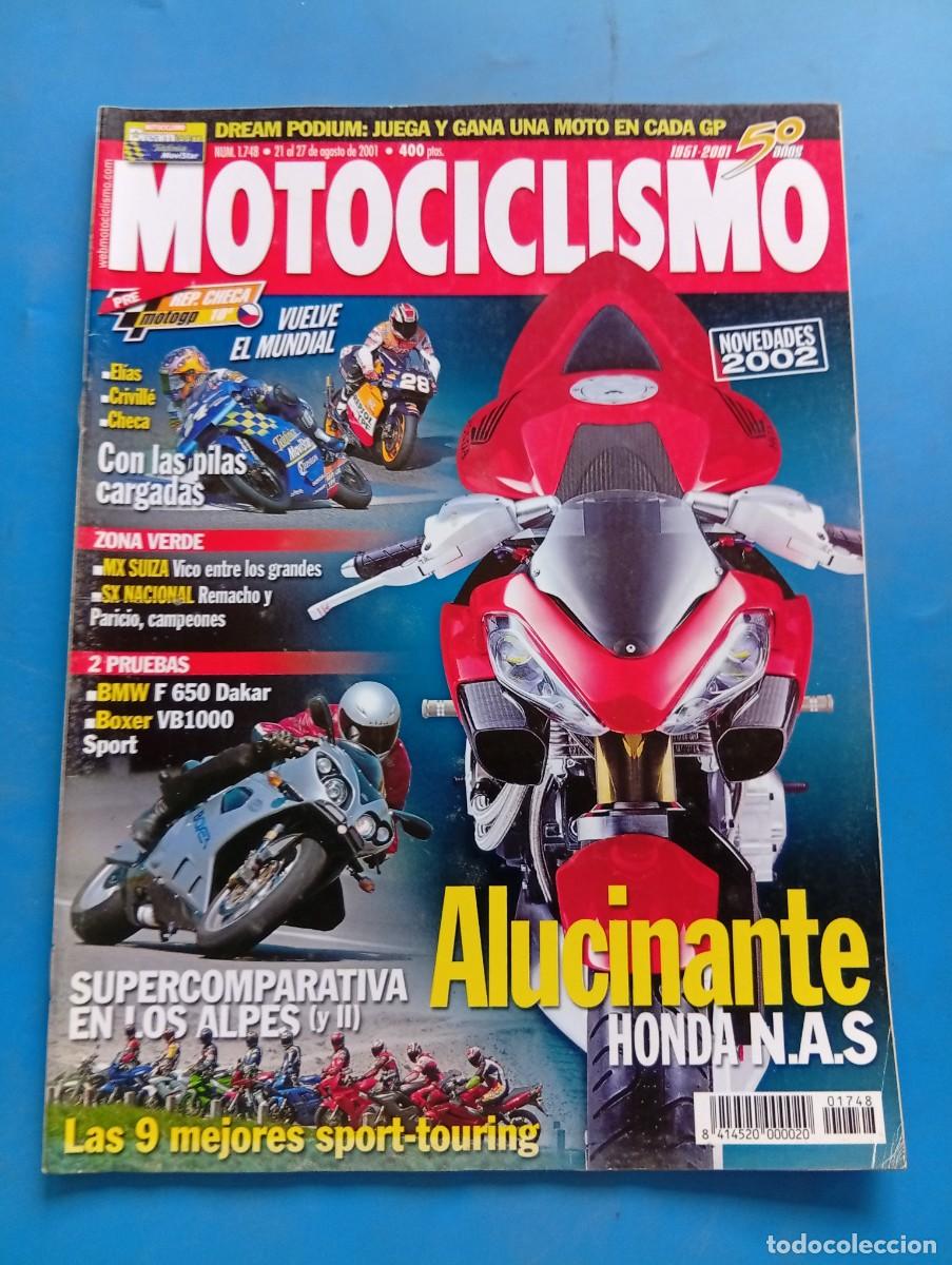 Automobili e Motociclette: MOTOCICLISMO. N&ordm; 1748. A&Ntilde;O 2001. BMW F 650 GS. BOXER VB1 SPORT. CRIVILLE . BARROS... LEER.