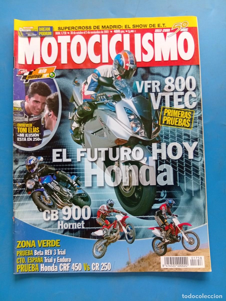 Coches y motocicletas: MOTOCICLISMO. N&ordm; 1758. NOVIEMBRE 2001. PRUEBA: YAMAHA TDM 900. GRAN PREMIO DE BRASIL.... LEER.