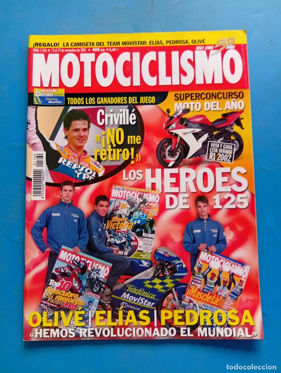 Coches y motocicletas: MOTOCICLISMO. N&ordm; 1760. NOVIEMBRE 2001. PRUEBA: YAMAHA BT 1100 BULLDOG. BENELLI TORNADO 900 SBK. LEER