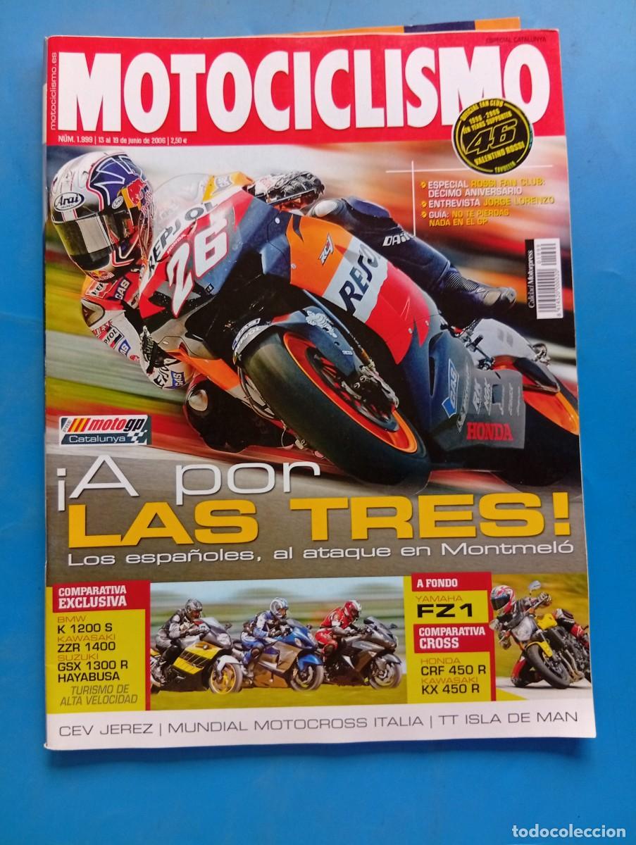 Coches y motocicletas: MOTOCICLISMO. N&ordm; 1999. A&Ntilde;O 2006. PRUEBA: BMW K 1200 S. KAWASAKI ZZR 1400. SUZUKI GSX 1300 R... LEER.