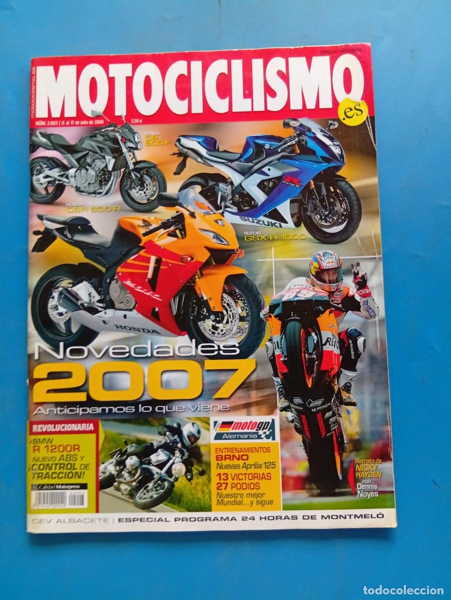 Coches y motocicletas: MOTOCICLISMO. N&ordm; 2003. JULIO. 2006. CEV ALBACETE. MUNDIAL TRIAL. ENTRENAMIENTOS BRNO. NICKY .. LEER.