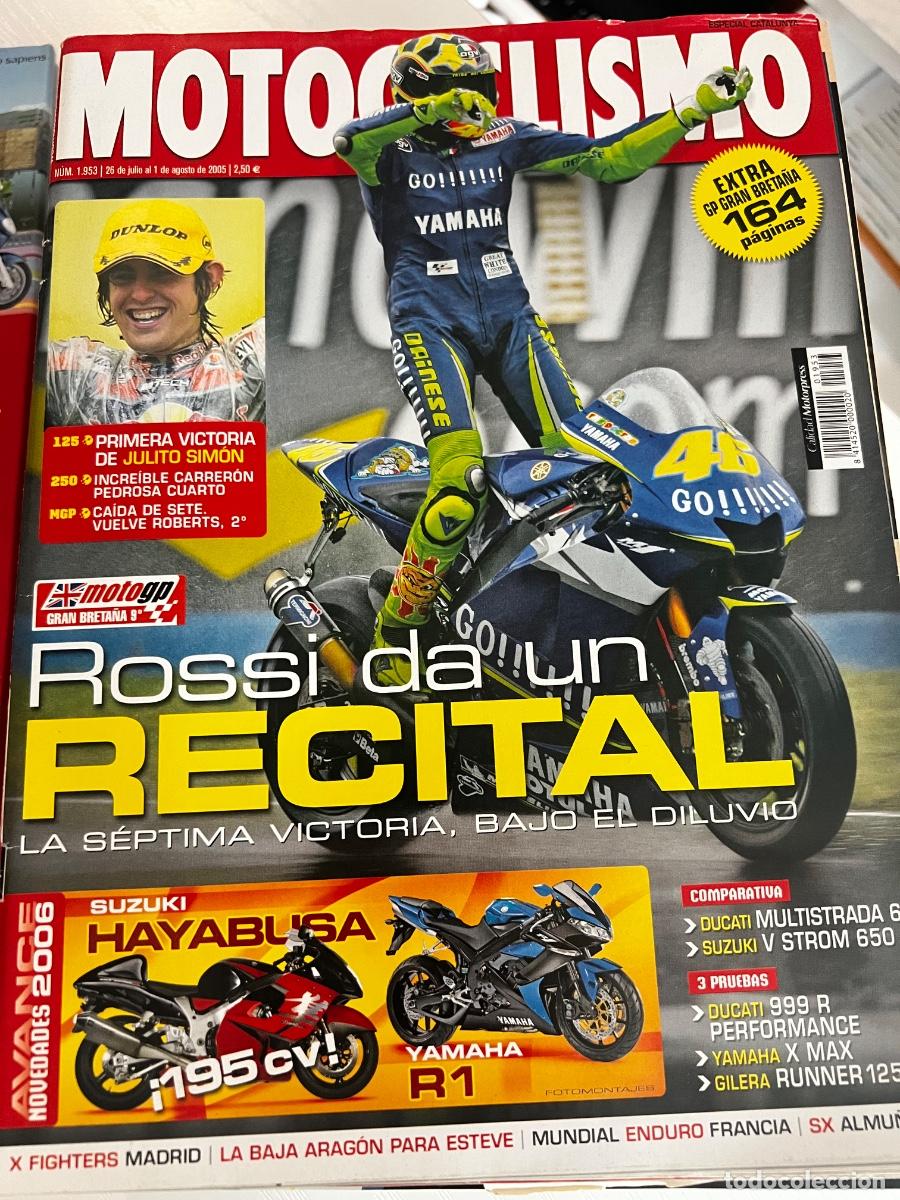 Coches y motocicletas: MOTOCICLISMO. N&ordm; 1953. AGOSTO 2005. DUCATI MULTISTRADA 620. SUZUKI V STROM 650. DUCATI 999 R. LEER