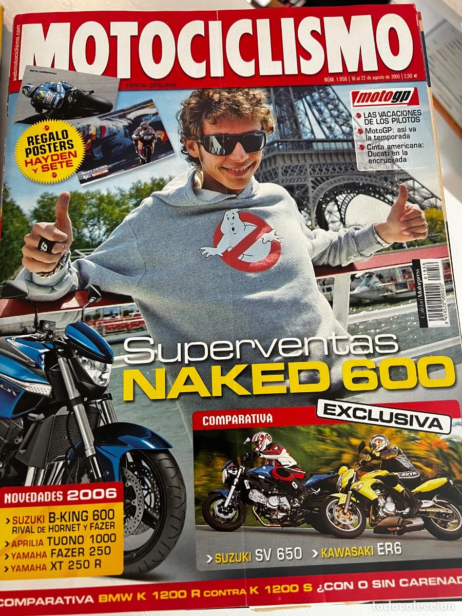 Coches y motocicletas: MOTOCICLISMO. N&ordm; 1956. AGOSTO 2005. SUZUKI B-KING 600. APRILIA TUONO 1000. YAMAHA FAZER 250. LEER