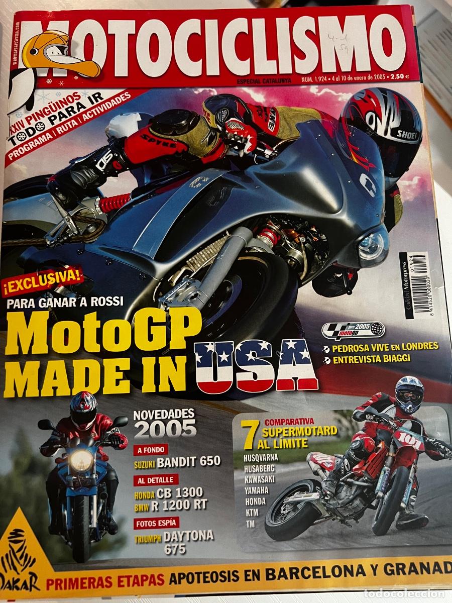 Coches y motocicletas: MOTOCICLISMO. N&ordm; 1924. ENERO 2005. SUZUKI BANDIT 650. HONDA CB 1300. BMW R 1200 RT. LEER.