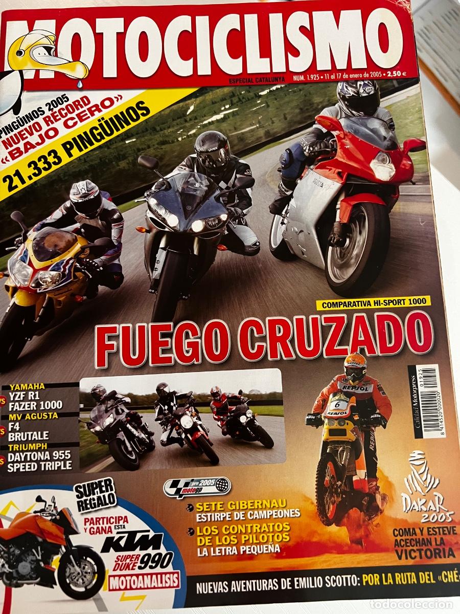 Coches y motocicletas: MOTOCICLISMO. N&ordm; 1925. ENERO 2005. PRUEBA: PGO G-MAX 50/125. RALLY BARCELONA-GRANADA-DAKAR. LEER
