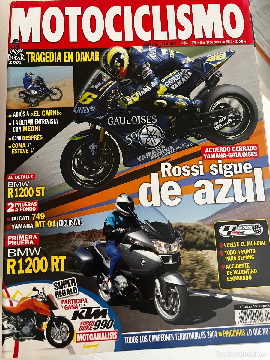 Coches y motocicletas: MOTOCICLISMO. N&ordm; 1926. ENERO 2005. DUCATI 749. BMW K 1200 ST. BMW R 1200 RT... LEER.