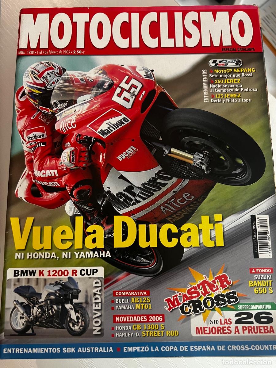 Coches y motocicletas: MOTOCICLISMO. N&ordm; 1928. FEBRERO 2005. BMW K 1200 R CUP. BUELL XB12S. YAMAHA MT01. HONDA CB. LEER