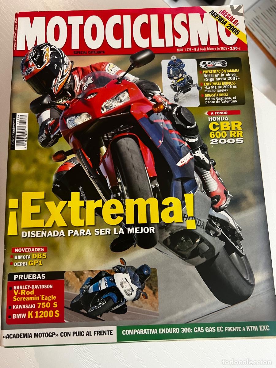 Coches y motocicletas: MOTOCICLISMO. N&ordm; 1929. FEBRERO 2005. BIMOTA DB5. HARLEY-DAVIDSON V-ROD SCREAMIN EAGLE. LEER