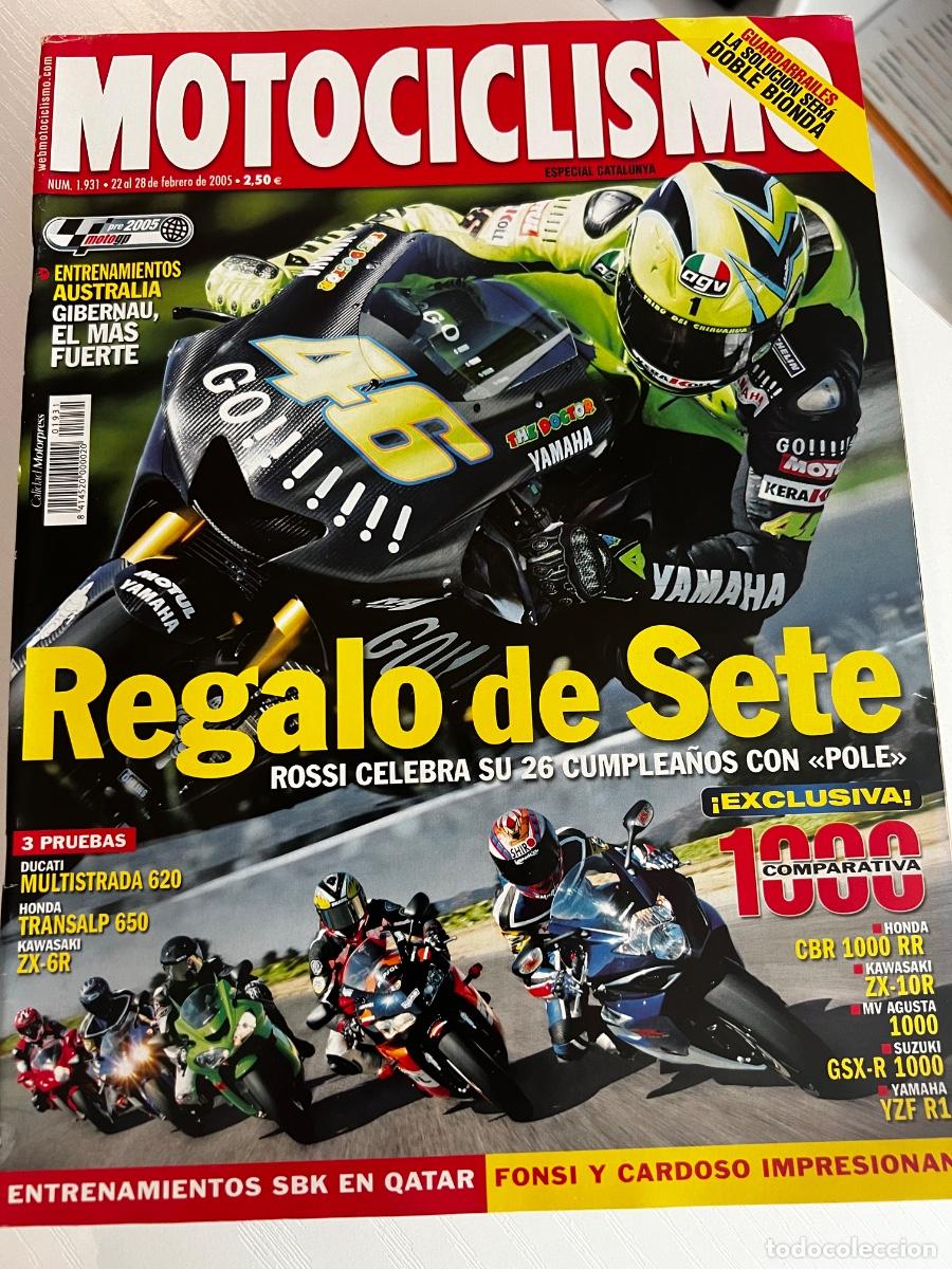 Coches y motocicletas: MOTOCICLISMO. N&ordm; 1931. FEBRERO 2005. DUCATI MULTISTRADA 620. HONDA TRANSALP 650.KAWASAKI ZX-6R. LEER