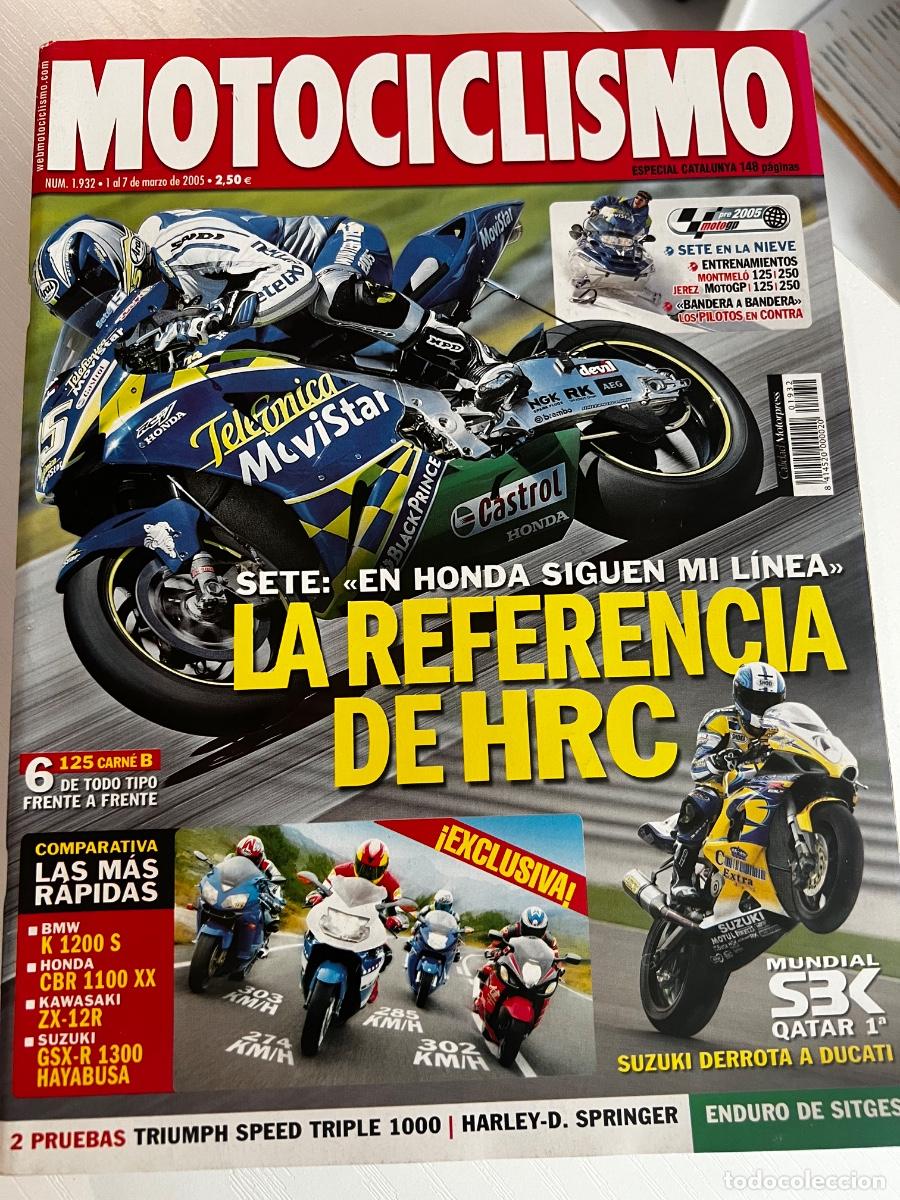 Coches y motocicletas: MOTOCICLISMO. N&ordm; 1932. MARZO 2005. BMW K 1200 S. HONDA CBR 1100 XX. KAWASAKI ZX-12R. LEER