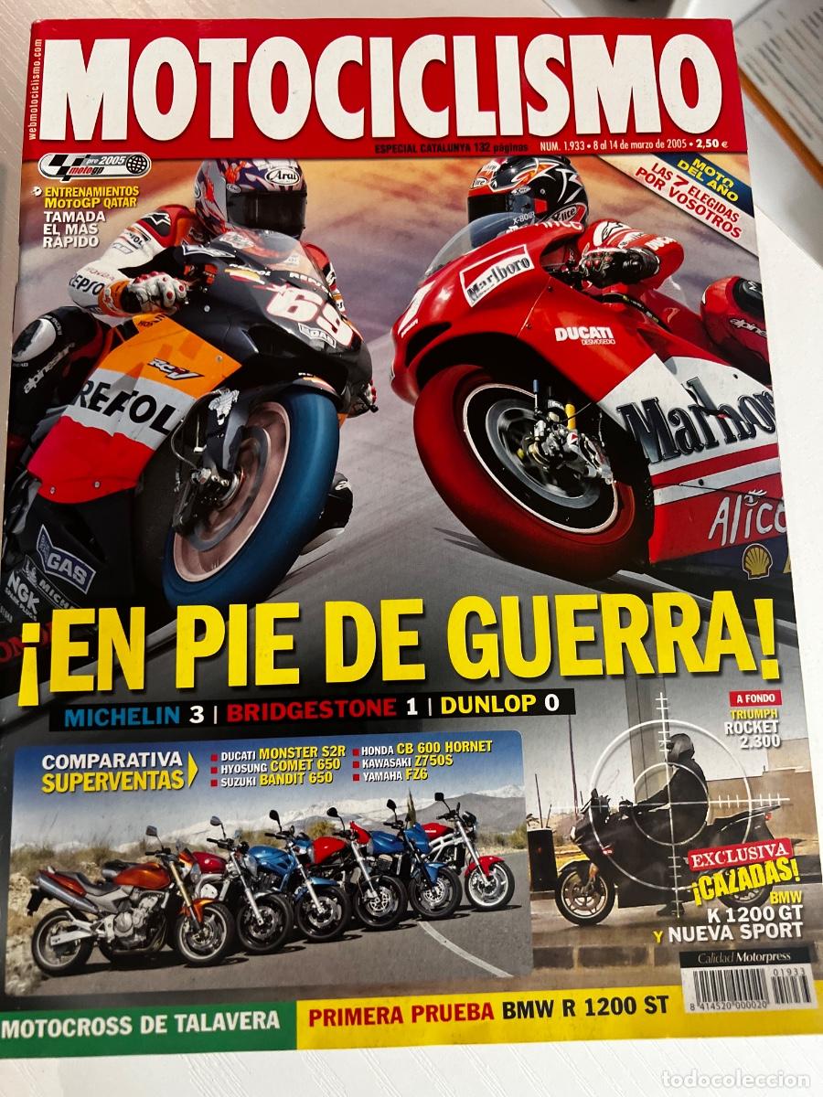 Coches y motocicletas: MOTOCICLISMO. N&ordm; 1933. MARZO 2005. DUCATI MONSTER S2R. HYOSUNG COMET 650. SUZUKI BANDIT 650... LEER.