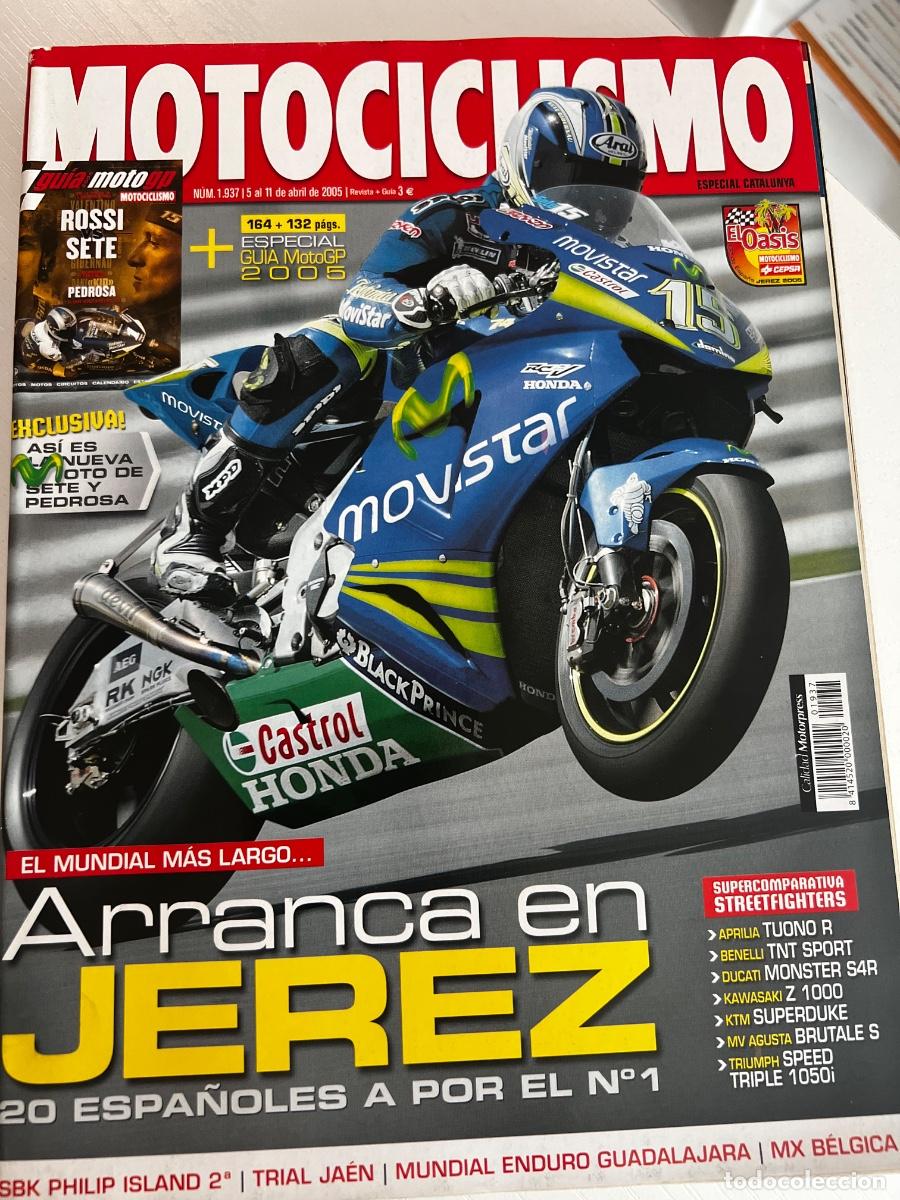 Coches y motocicletas: MOTOCICLISMO. N&ordm; 1937. ABRIL 2005. PRUEBA: MOTO GUZZI STR 1100. MUNDIAL ENDURO GUADALAJARA. LEER
