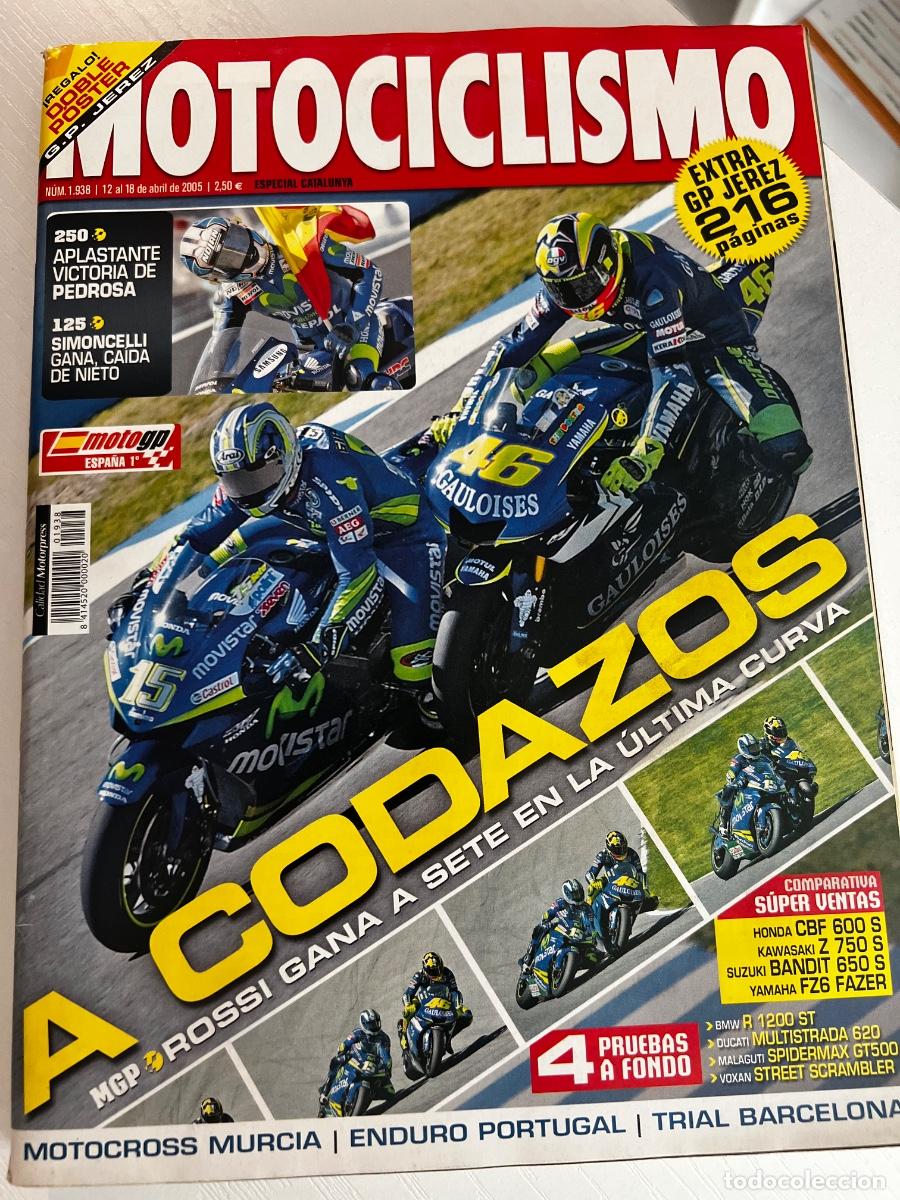 Coches y motocicletas: MOTOCICLISMO. N&ordm; 1938. ABRIL 2005. PRUEBA: MALAGUTI SPIDERMAX 500 GT. VALENTINO ROSSI. LEER