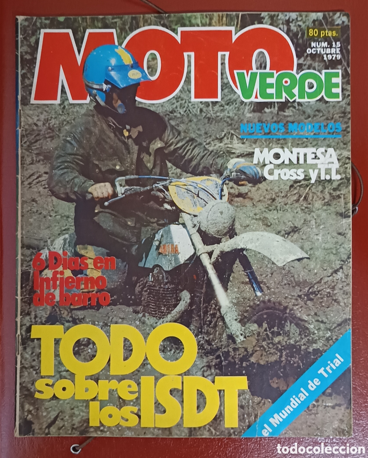 Automobili e Motociclette: MOTO VERDE N&Uacute;MERO 15 OCTUBRE 1979 MONTESA CROSS CAPPRA Y ENDURO