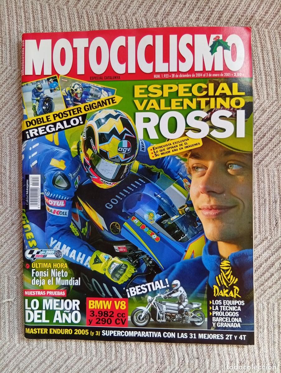 Coches y motocicletas: MOTOCICLISMO. N&ordm; 1923. A&Ntilde;O 2004. ESPECIAL VALENTINO ROSSI. FONSI NIETO DEJA EL MUNDIAL. RALLY.. LEER