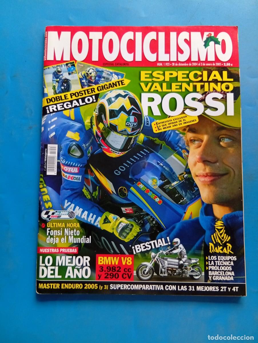 Coches y motocicletas: MOTOCICLISMO. N&ordm; 1923. A&Ntilde;O 2004. ESPECIAL VALENTINO ROSSI. FONSI NIETO DEJA EL MUNDIAL. RALLY.. LEER
