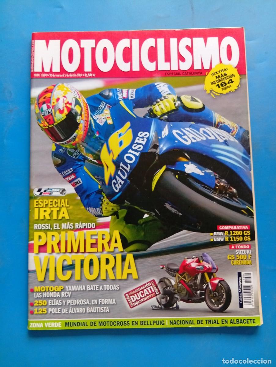 Coches y motocicletas: MOTOCICLISMO. N&ordm; 1884. ABRIL 2004. ESPECIAL IRTA. YAMAHA BATE A TODAS LAS HONDAS RCV.... LEER.