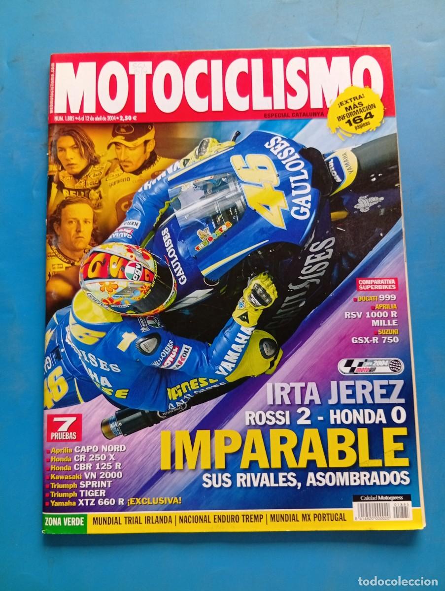 Coches y motocicletas: MOTOCICLISMO. N&ordm; 1885 ABRIL 2004. PRUEBA: APRILIA ETV 1000 CAPONORD. CIRCUITO DEL MUNDO... LEER