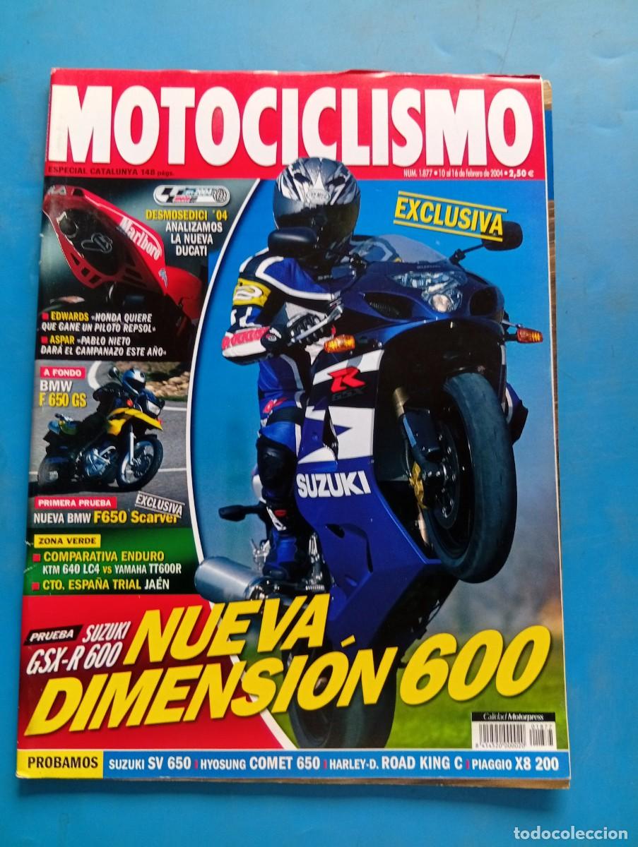 Coches y motocicletas: MOTOCICLISMO. N&ordm; 1877. FEBRERO 2004. PRUEBA : SUZUKI GSX-R 600 NUEVA DIMENSION. SUZUKI SV .... LEER.