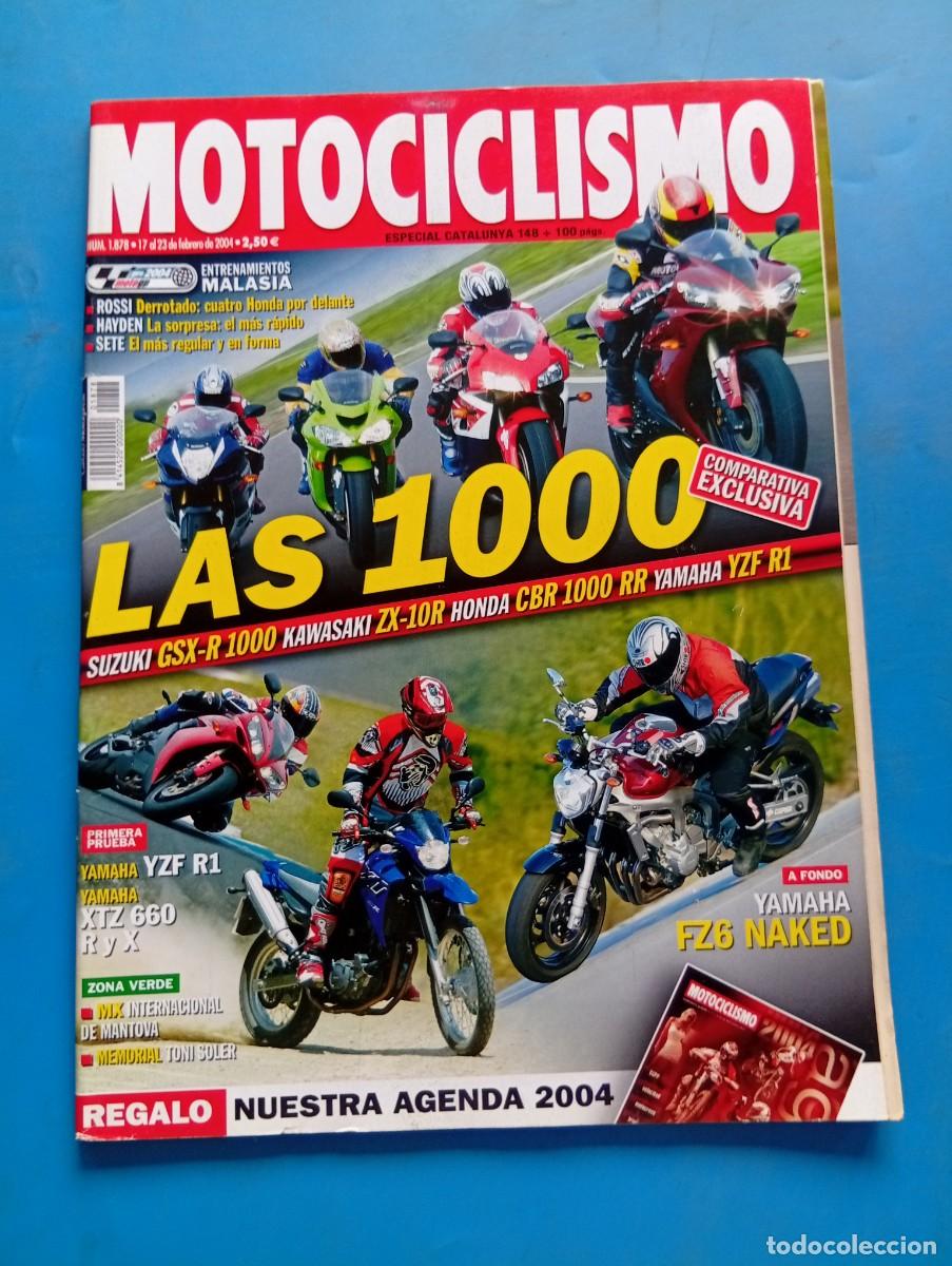 Coches y motocicletas: MOTOCICLISMO. N&ordm; 1878. FEBRERO 2004. YAMAHA FZ6 NAKED. YAMAHA XTZ 660 R Y X. YAMAHA YZF R1.... LEER.