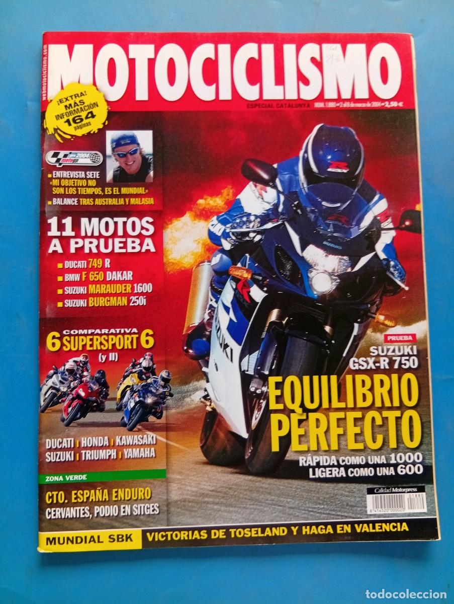 Coches y motocicletas: MOTOCICLISMO. N&ordm; 1880. MARZO 2004. SUZUKI GSX-R 750, EQUILIBRIO PERFECTO. DUCATI 749 R. BMW... LEER.