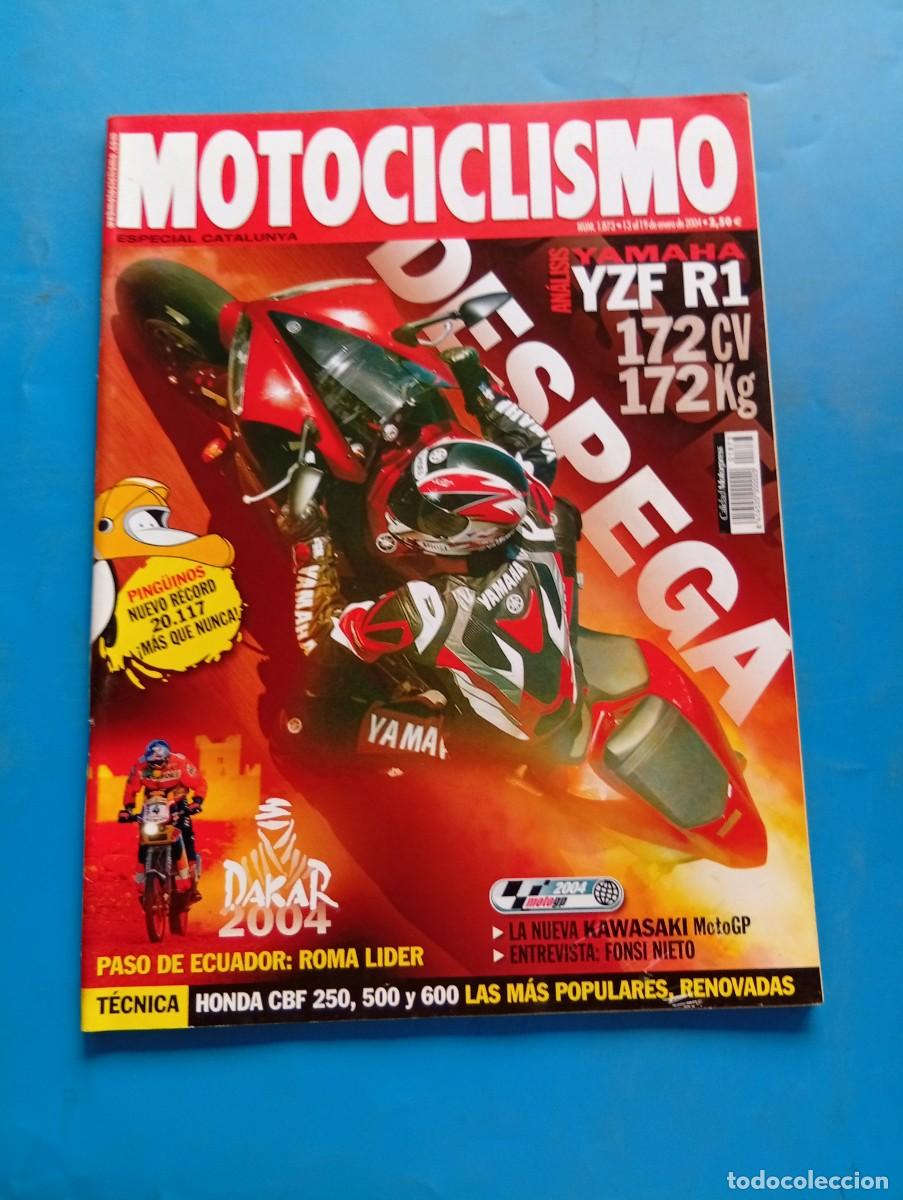 Coches y motocicletas: MOTOCICLISMO. N&ordm; 1873. ENERO 2004. LA NUEVA KAWASAKI MOTOGP. YAMAHA YZF R1. FONSI NIETO... LEER.