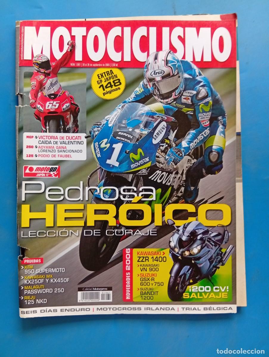 Coches y motocicletas: MOTOCICLISMO. N&ordm; 1961. SEPTIEMBRE 2005. KTM 950 SUPERMOTO. KAWASAKI MX KX250F Y KX450F... LEER.