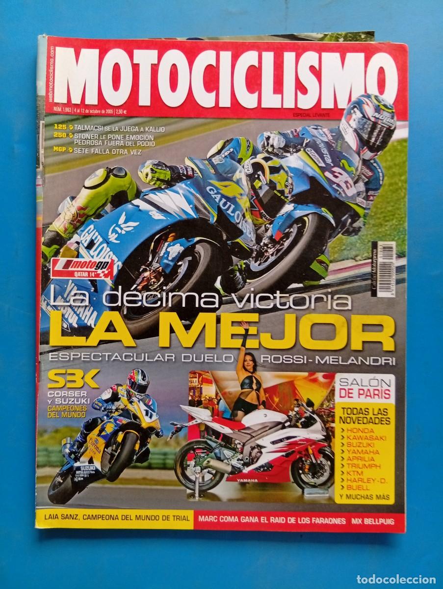 Coches y motocicletas: MOTOCICLISMO. N&ordm; 1963. OCTUBRE 2005. GAMA DUCATI SPORTCLASSIC. ENTREVISTA A NESTOR JORGE.... LEER