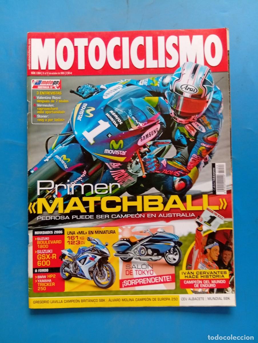 Coches y motocicletas: MOTOCICLISMO. N&ordm; 1964. OCTUBRE 2005. SUZUKI BOULEVARD 1800. SUZUKI GSX-R 600... LEER.