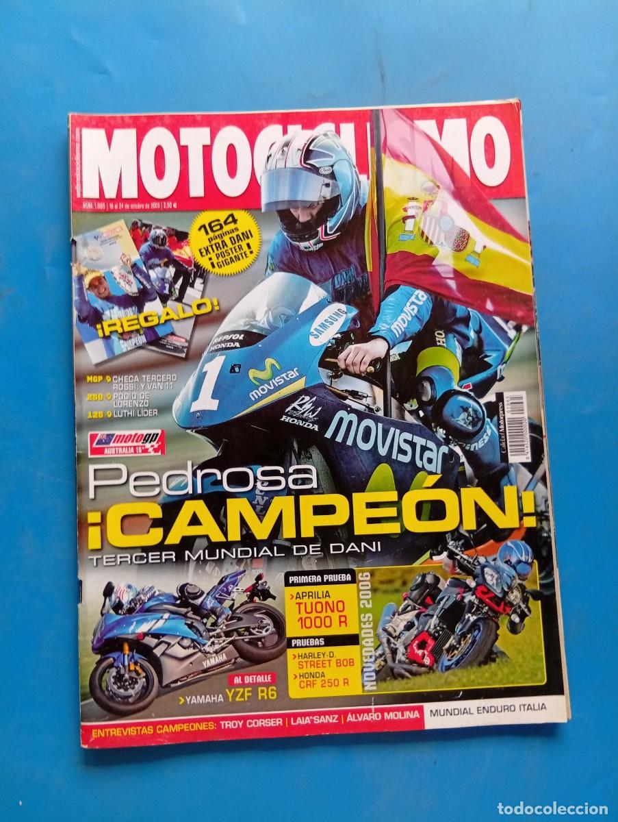 Coches y motocicletas: MOTOCICLISMO. N&ordm; 1965. A&Ntilde;O 2005. APRILIA TUONO 1000 R. HARLEY-DAVISON STREET BOB.... LEER.