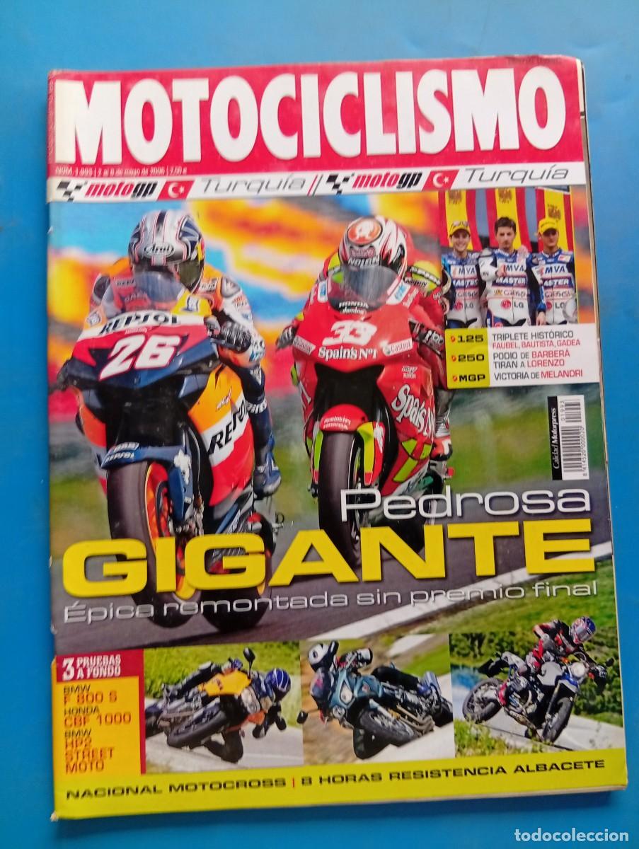 Coches y motocicletas: MOTOCICLISMO. N&ordm; 1993. MAYO 2006. PRUEBA: BMW F 800 GS. HONDA CBF 1000. BMW HP2 STREET MOTO... LEER.