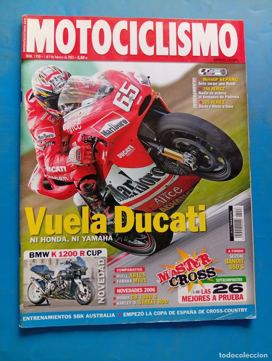 Coches y motocicletas: MOTOCICLISMO. N&ordm; 1928. FEBRERO 2005. BMW K 1200 R CUP. BUELL XB12S. YAMAHA MT01. HONDA CB... LEER.