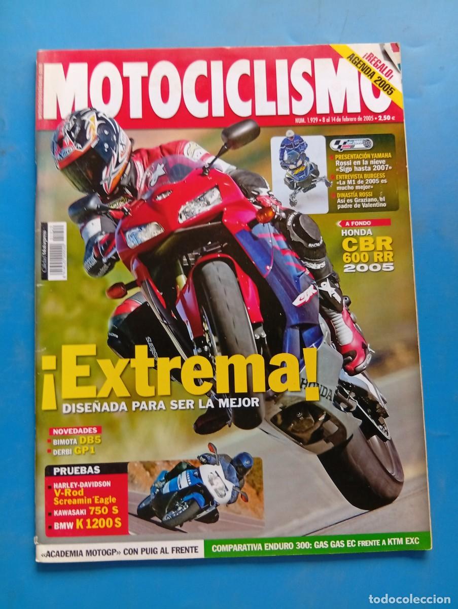Coches y motocicletas: MOTOCICLISMO. N&ordm; 1929. FEBRERO 2005. BIMOTA DB5. HARLEY-DAVIDSON V-ROD SCREAMIN EAGLE.... LEER.