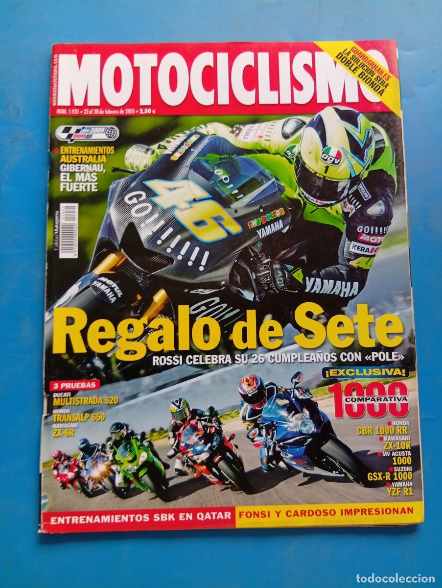 Coches y motocicletas: MOTOCICLISMO. N&ordm; 1931. FEBRERO 2005. DUCATI MULTISTRADA 620. HONDA TRANSALP 650.KAWASAKI ZX-6R. LEER