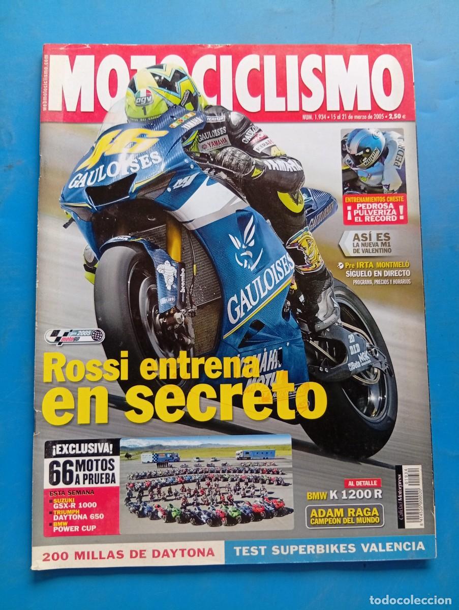 Coches y motocicletas: MOTOCICLISMO. N&ordm; 1934. MARZO 2005. SUZUKI GSX-R 1000. TRIUMPH DAYTONA 650. BMW POER CUP... LEER.