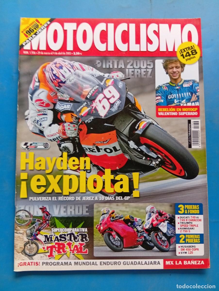 Coches y motocicletas: MOTOCICLISMO. N&ordm; 1936. ABRIL 2005. DUCATI 749 VS 749 R CARACCHI. TRIUMPH SPEED TRIPLE... LEER.