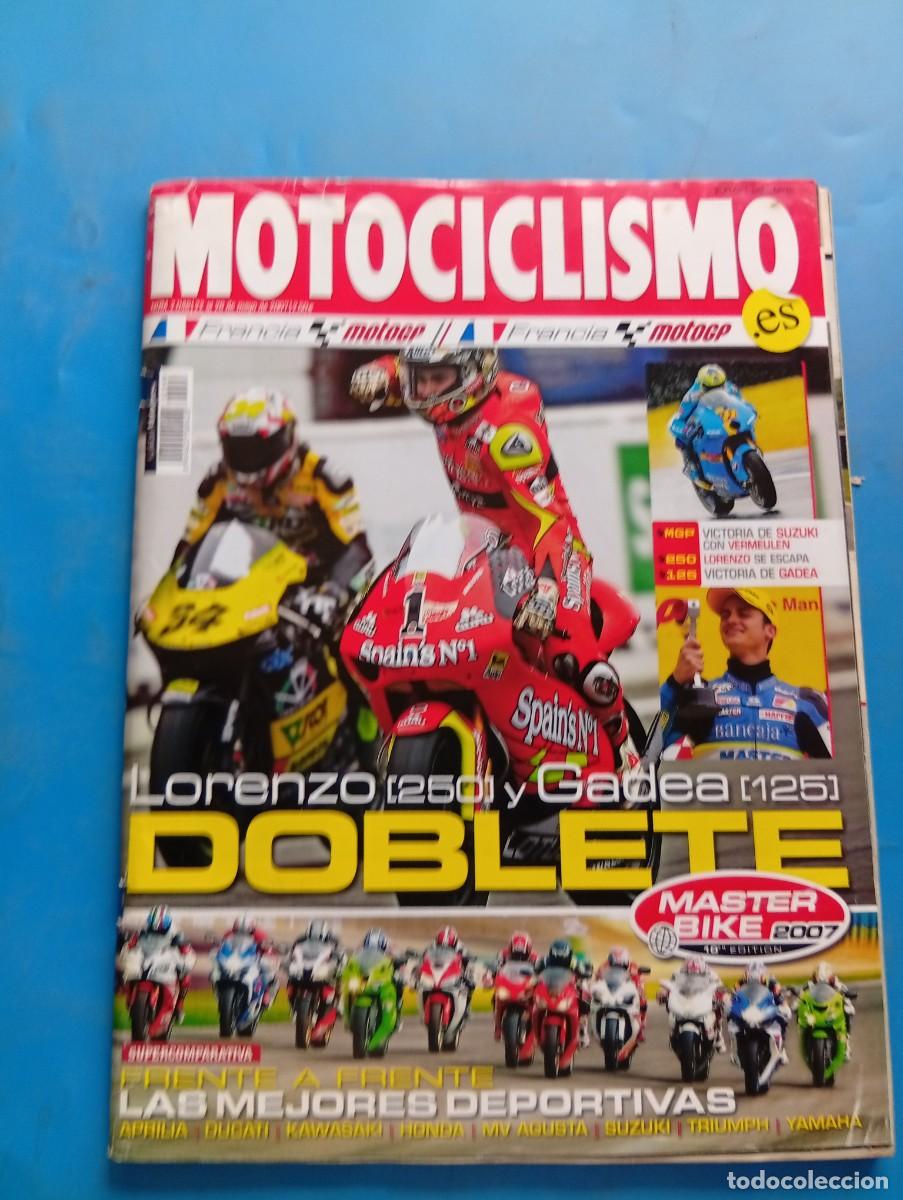 Coches y motocicletas: MOTOCICLISMO. N&ordm; 2048. MAYO. 2007. LORENZO Y GADEA, DOBLETE. LAS MEJORES DEPORTIVAS. APRLIA... LEER.
