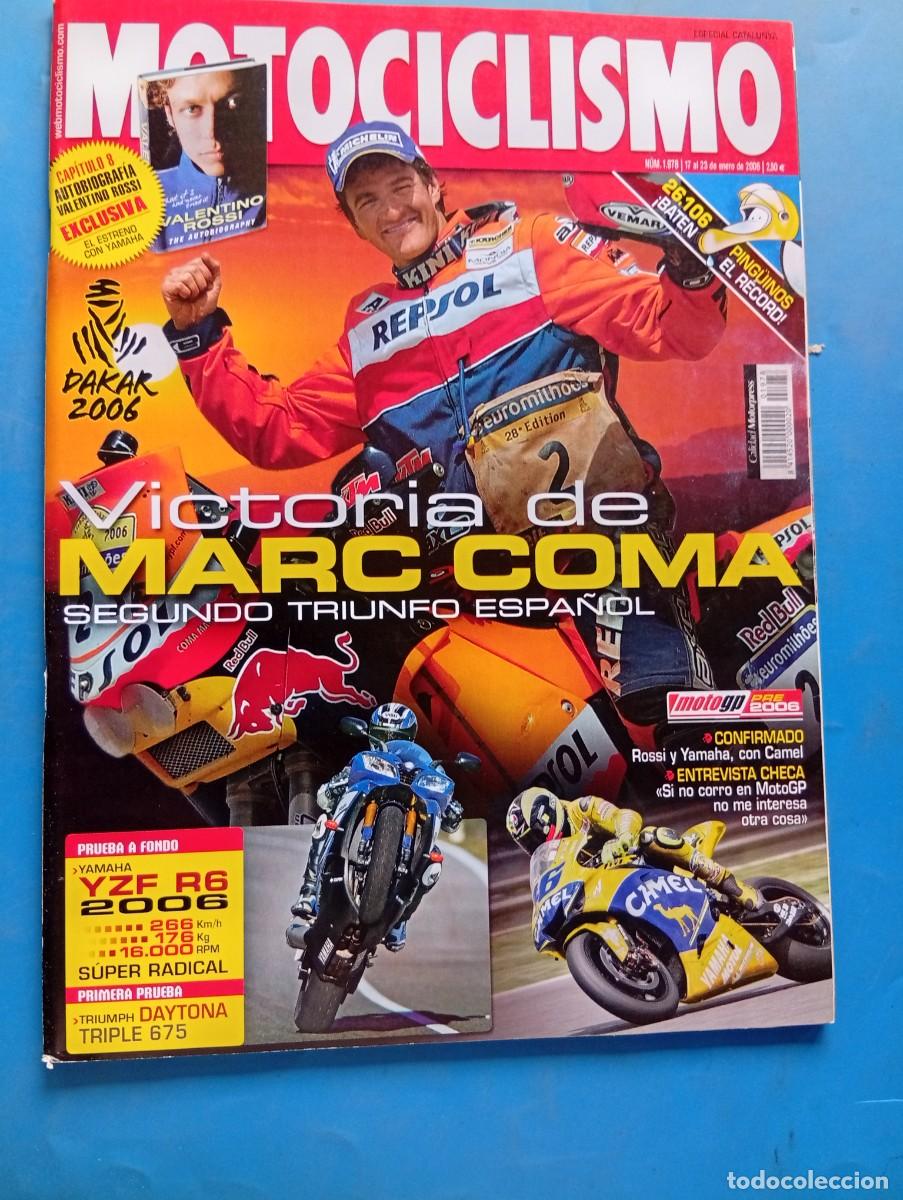 Coches y motocicletas: MOTOCICLISMO. N&ordm; 1978. ENERO 2006. TRIUMPH DAYTONA TRIPLE 675. YAMAHA YZF-R6R.... LEER.