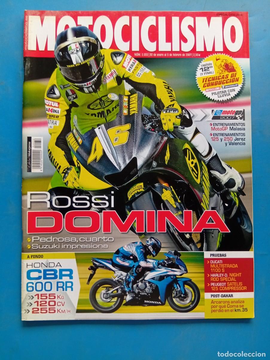 Coches y motocicletas: MOTOCICLISMO. N&ordm; 2032. ENERO. 2007. ROSSI DOMINA. PEDROSA, CUARTO. SUZUKI IMPRESIONA. HONDA... LEER.