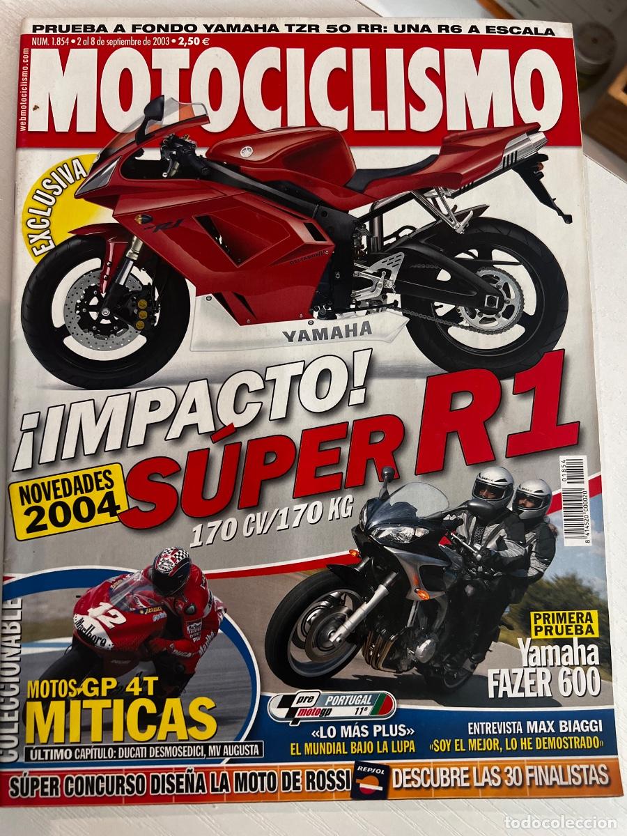 Coches y motocicletas: MOTOCICLISMO. N&ordm; 1854. SEPTIEMBRE 2003. PRUEBA : YAMAHA TZR 50 RR. ENTREVISTA MAX BIAGGI.... LEER