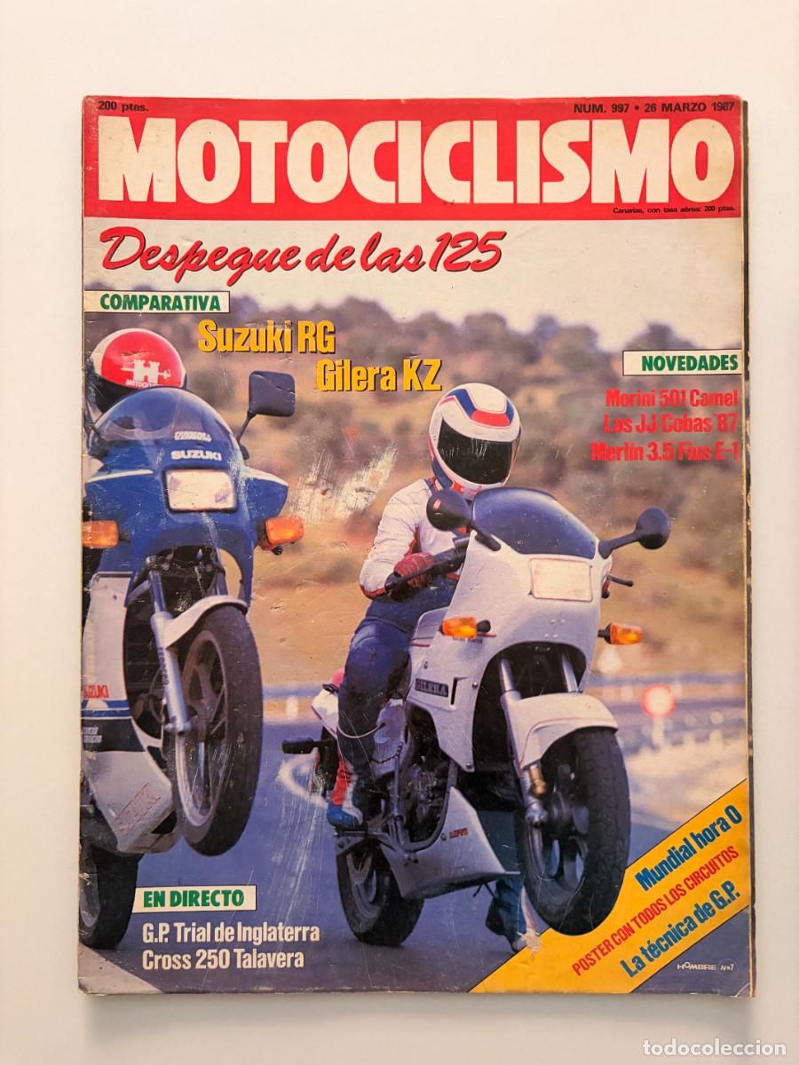 Automobili e Motociclette: MOTOCICLISMO. N&ordm; 997. MARZO 1987. PRUEBA: MORINI CAMEL 501. ENTREVISTA: JAVIER CARDEL&Uacute;S. LEER