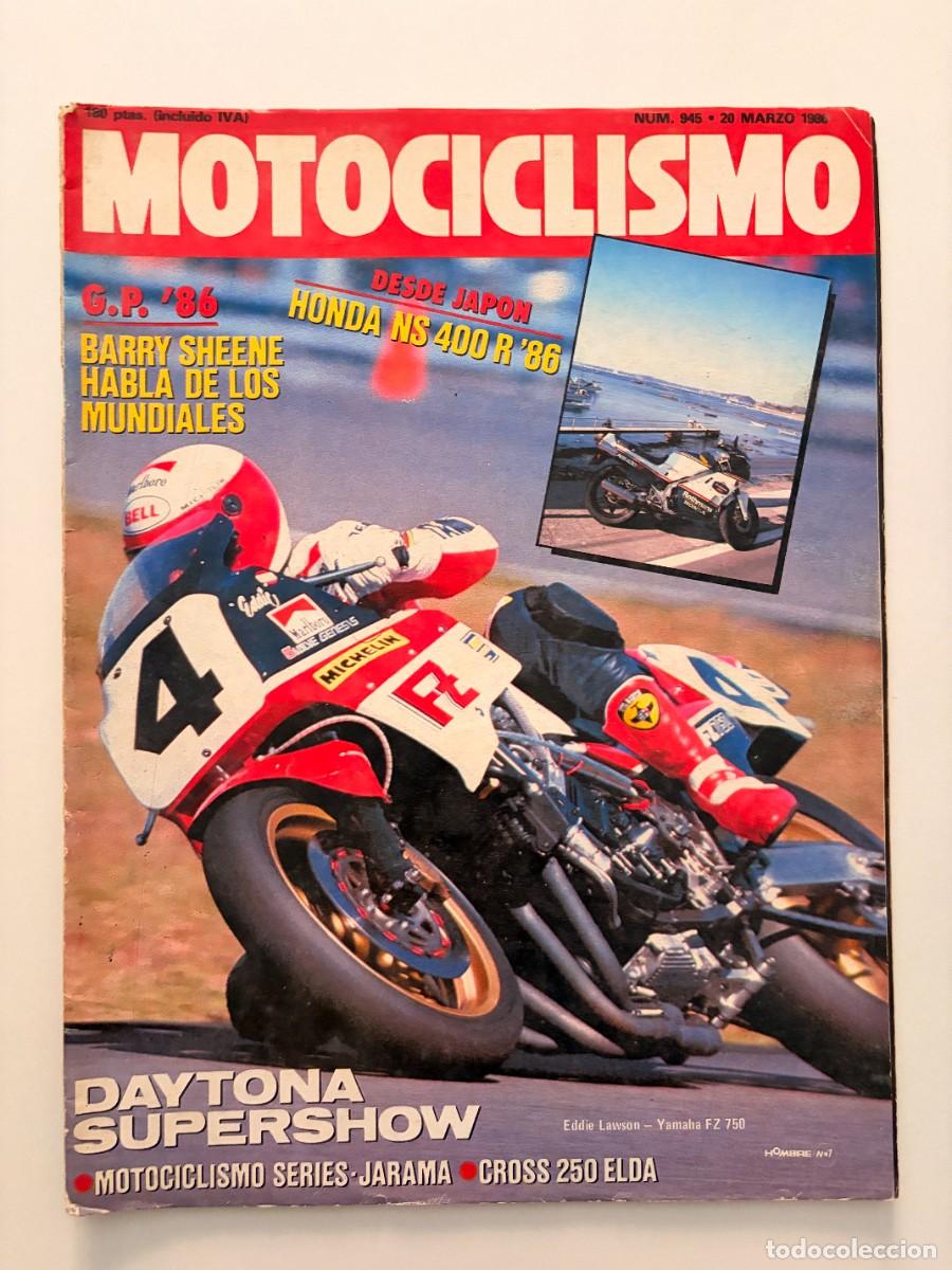 Automobili e Motociclette: MOTOCICLISMO. N&ordm; 945. MARZO 1986. HONDA NB400 R. DAYTONA. MUNDIAL DE CROSS 250. LEER