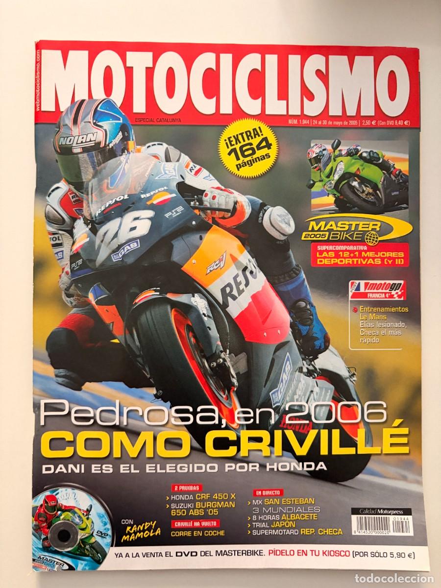 Coches y motocicletas: MOTOCICLISMO. N&ordm; 1944. MAYO 2005. HONDA CRF 450 X. SUZUKI BURGMAN 650 ABS '05 . LEER