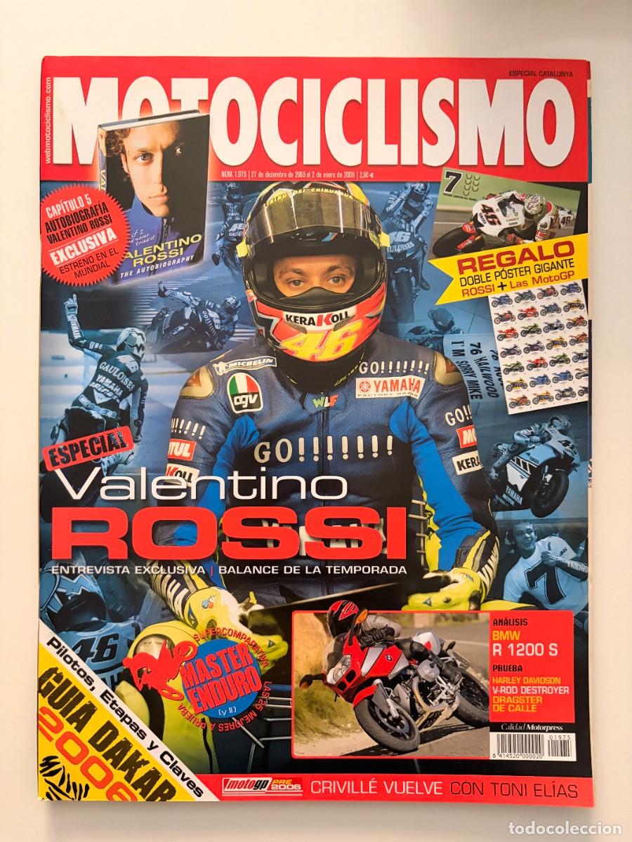Coches y motocicletas: MOTOCICLISMO. N&ordm; 1975. DICIEMBRE 2005. BMW R 1200 S. ENTREVISTA VALENTINO ROSSI. GUIA DAKAR. LEER
