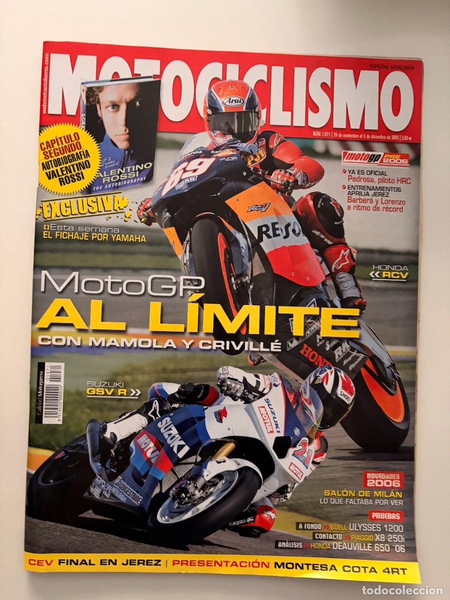 Autos und Motorr&auml;der: MOTOCICLISMO. N&ordm; 1971. NOV-DIC 2005. BUELL ULYSSES 1200. PIAGGIO X8 250I. HONDA DEAUVILLE 650.. LEER