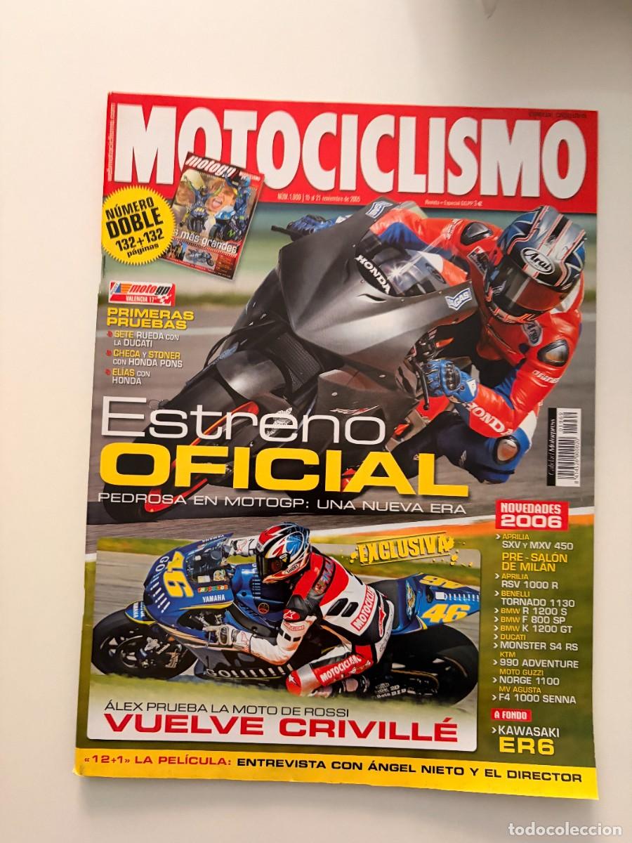 Coches y motocicletas: MOTOCICLISMO. N&ordm; 1969. NOVIEMBRE 2005. APRILIA SXV Y MXV 450. APRILIA RSV 1000. BMW R 1200 S. LEER