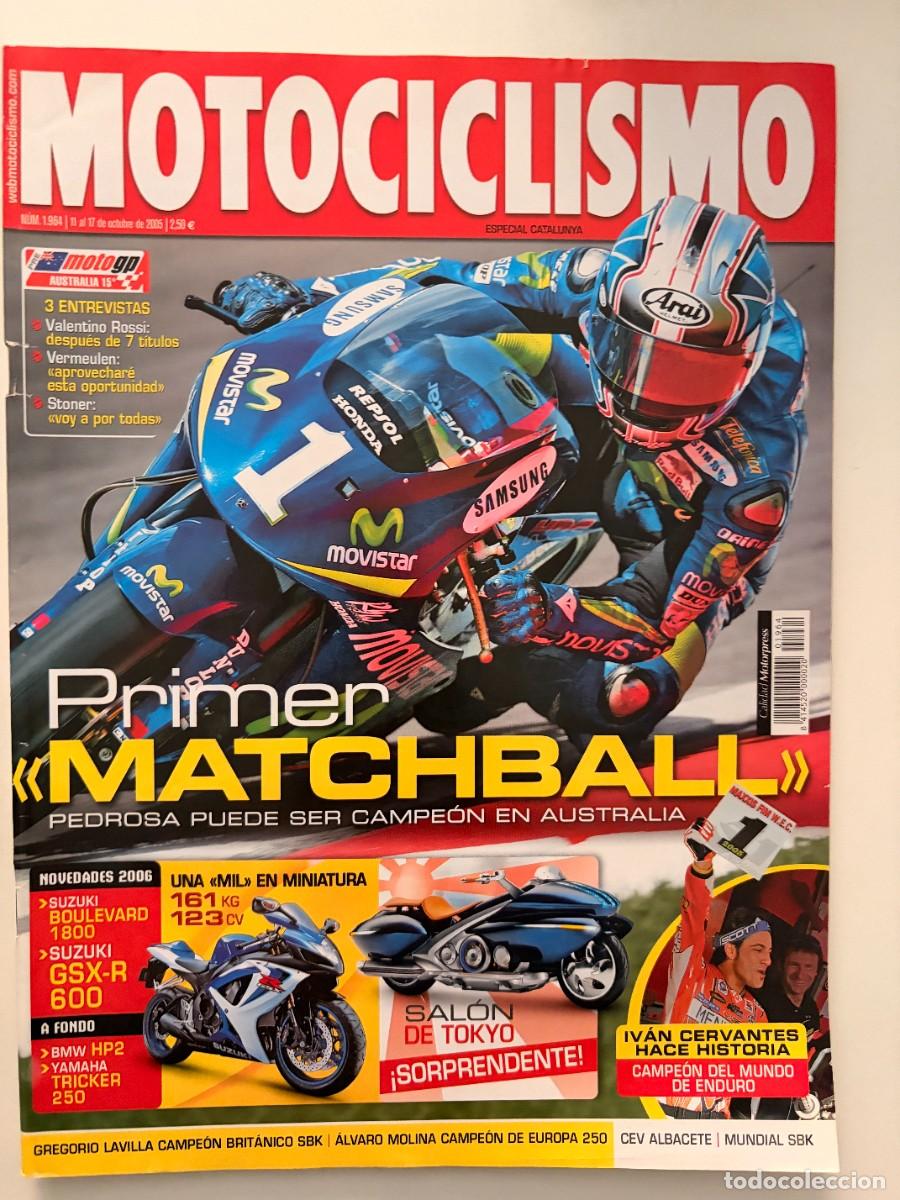 Coches y motocicletas: MOTOCICLISMO. N&ordm; 1964. OCTUBRE 2005. SUZUKI BOULEVARD 1800. SUZUKI GSX-R 600... LEER.